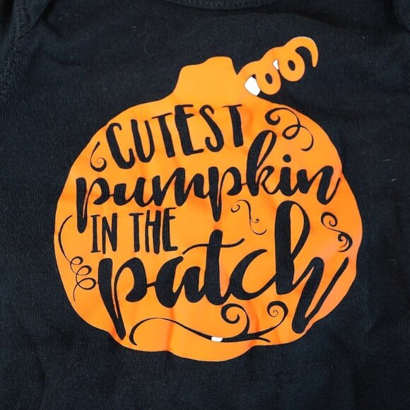 Halloween Baby Bodysuit & Long Sleeve Tee Set 3M - Picture 2 of 7